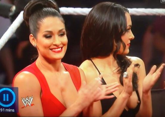 Bella Twins Upskirt Uncensored - Top 10: WWE diva wardrobe malfunctions (nipslips, pussy ...